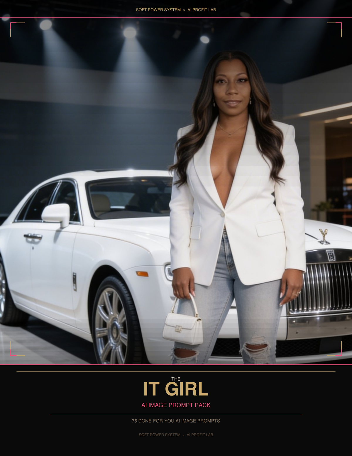 The It Girl AI Prompt Pack — Because Basic Was Never the Vibe