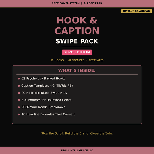 HOOK & CAPTION SWIPE PACK