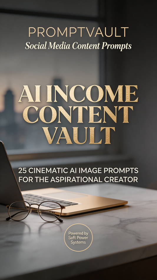 Social Media Content Prompts-AI INCOME CONTENT VAULT
